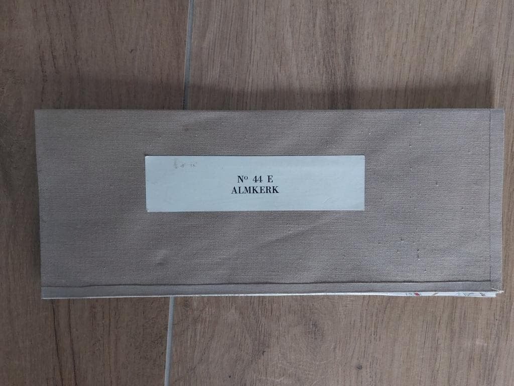44E Almkerk Werkendam Dussen Hank Rijswijk Stafkaart uit '69, Boeken, Topografische Dienst Nederland, Ophalen of Verzenden, 1800 tot 2000