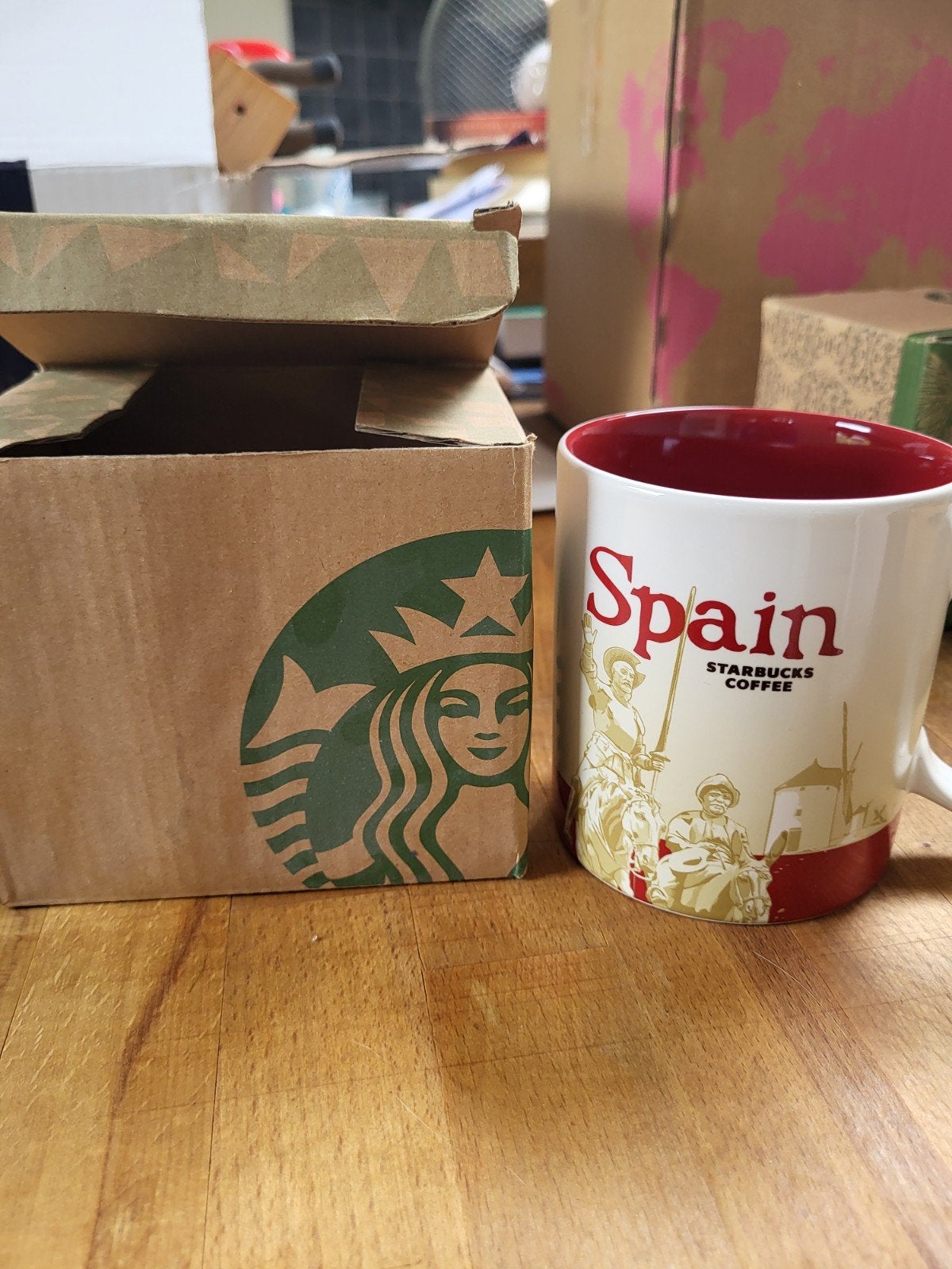 Starbucks Spanje mok - Nieuw in doos, Overige typen, Nieuw, Ophalen of Verzenden, Steen/keramiek