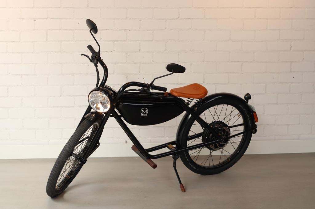 Unieke Meijs Elektrische Bromfiets, Eyecatcher!!, Gebruikt, 51 tot 55 cm, 30 tot 50 km per accu, Ophalen