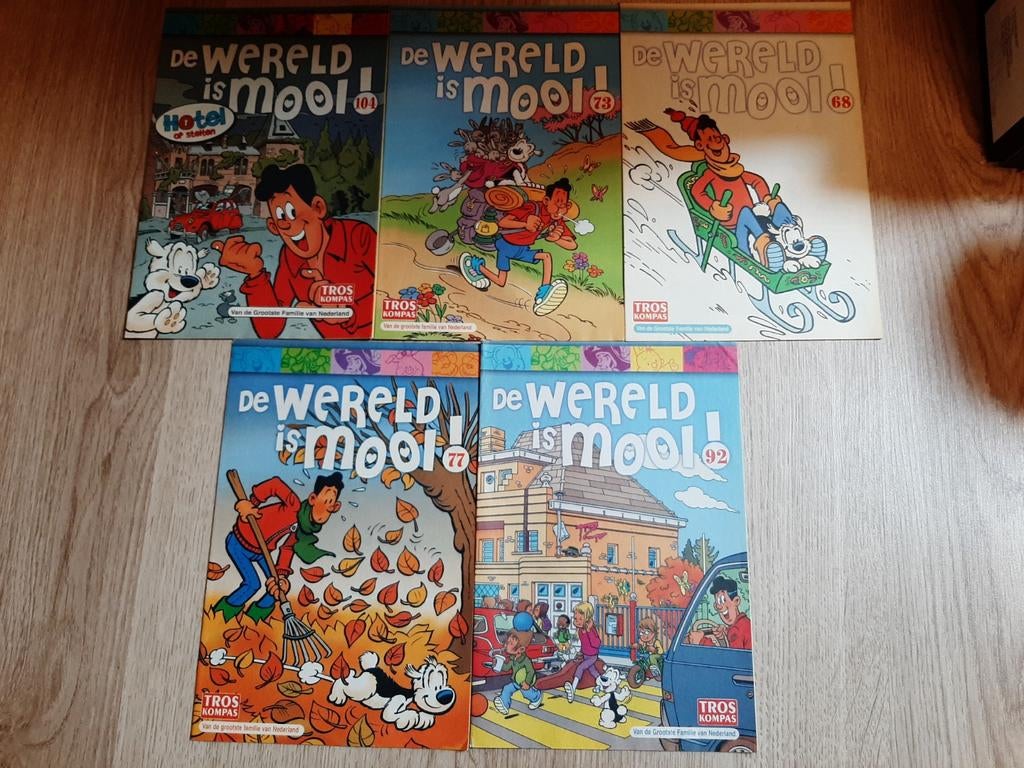 Studio 100 de wereld is mooi boekjes samson en gert, Ophalen of Verzenden, Gelezen