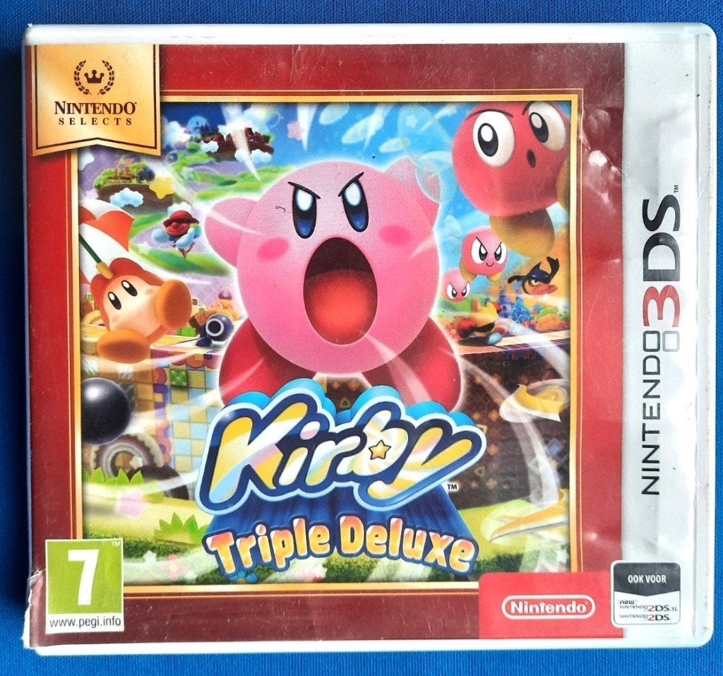 Kirby Triple Deluxe, Avontuur en Actie, Gebruikt, 1 speler, Ophalen of Verzenden
