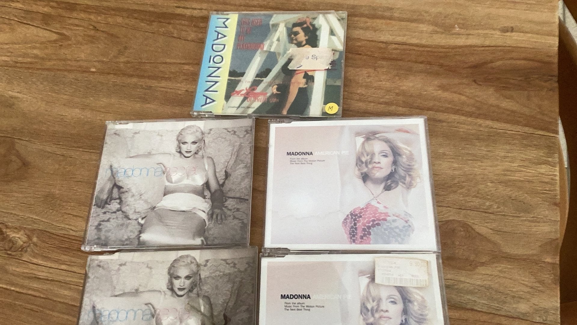 CD singles Madonna, Ophalen of Verzenden, Gebruikt, Pop