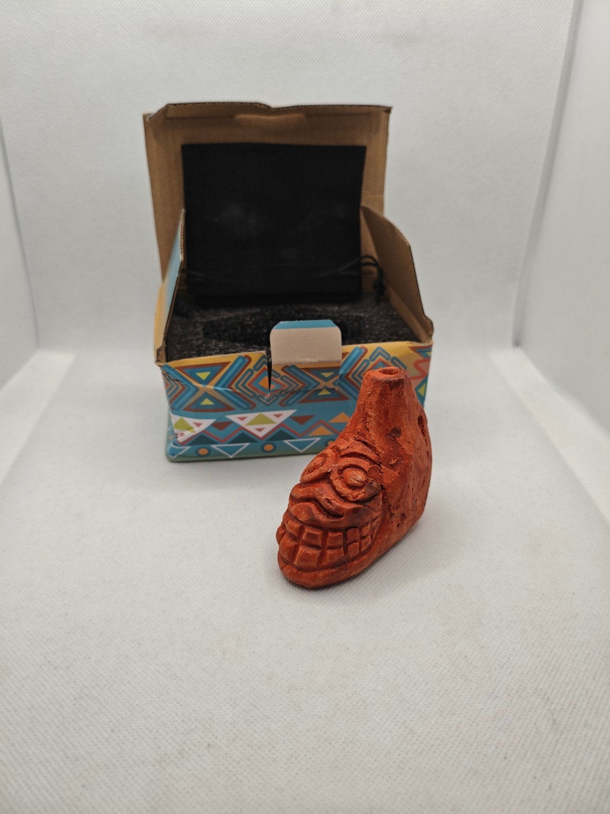 Mooie replica Azteekse dodenfluit, Ophalen of Verzenden