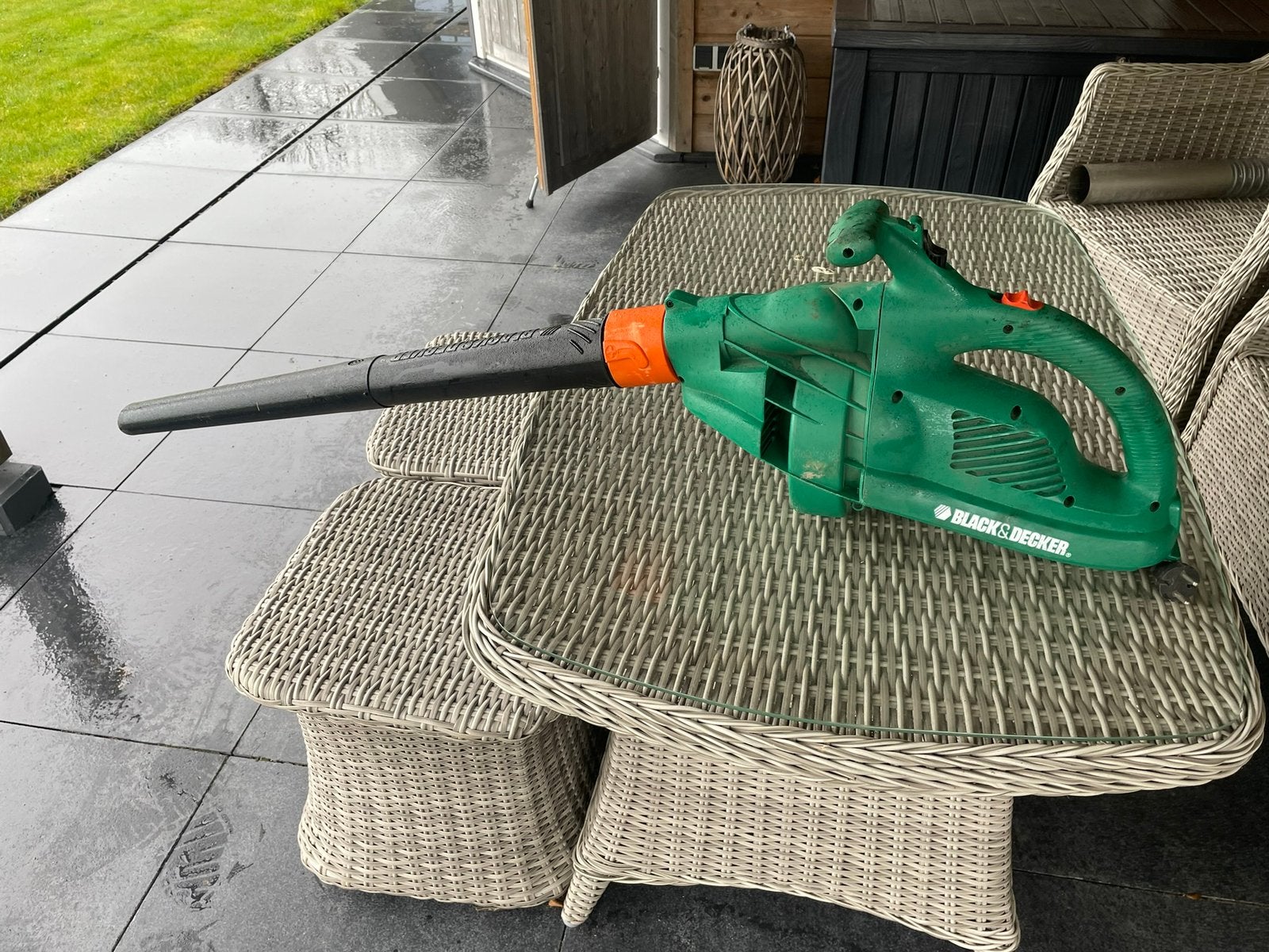 Black & Decker bladblazer, Ophalen of Verzenden, Zo goed als nieuw, Elektrisch