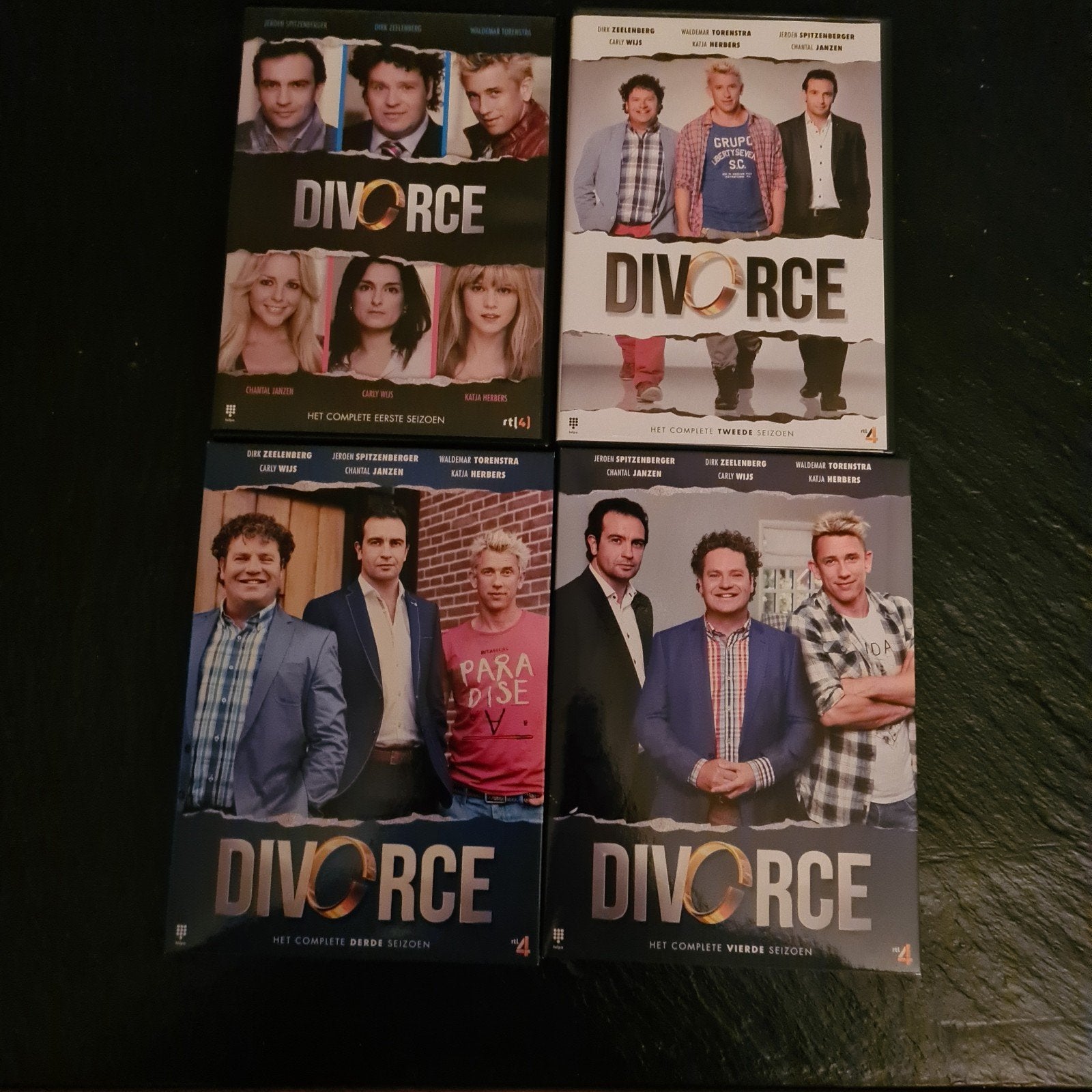 Divorce DVD Serie Seizoen 1 t/m 4, Cd's en Dvd's, Nederlands, Seizoen 1, Zo goed als nieuw, Komedie