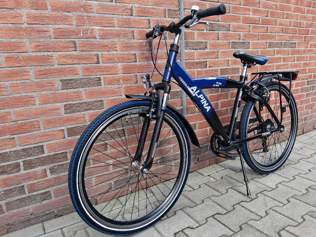 ALS NIEUWE Alpina Yabber 26 inch met 7 versnellingen, Velgrem, Alpina, Zo goed als nieuw, Handrem
