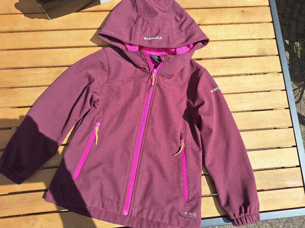 Icepeak 116 tussenjas  soft shelljasje, Meisje, Ophalen of Verzenden, Zo goed als nieuw, Icepeak