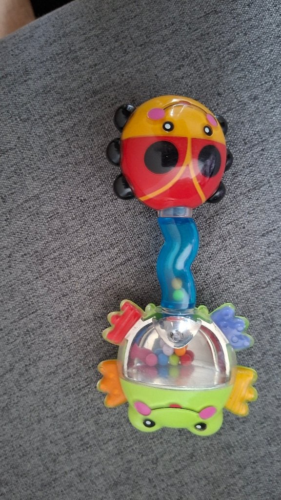 Fisher-Price baby speelgoed v.a. 3 mnd (Shake&Twist Rattle), Ophalen of Verzenden, Zo goed als nieuw, Overige typen, Met geluid