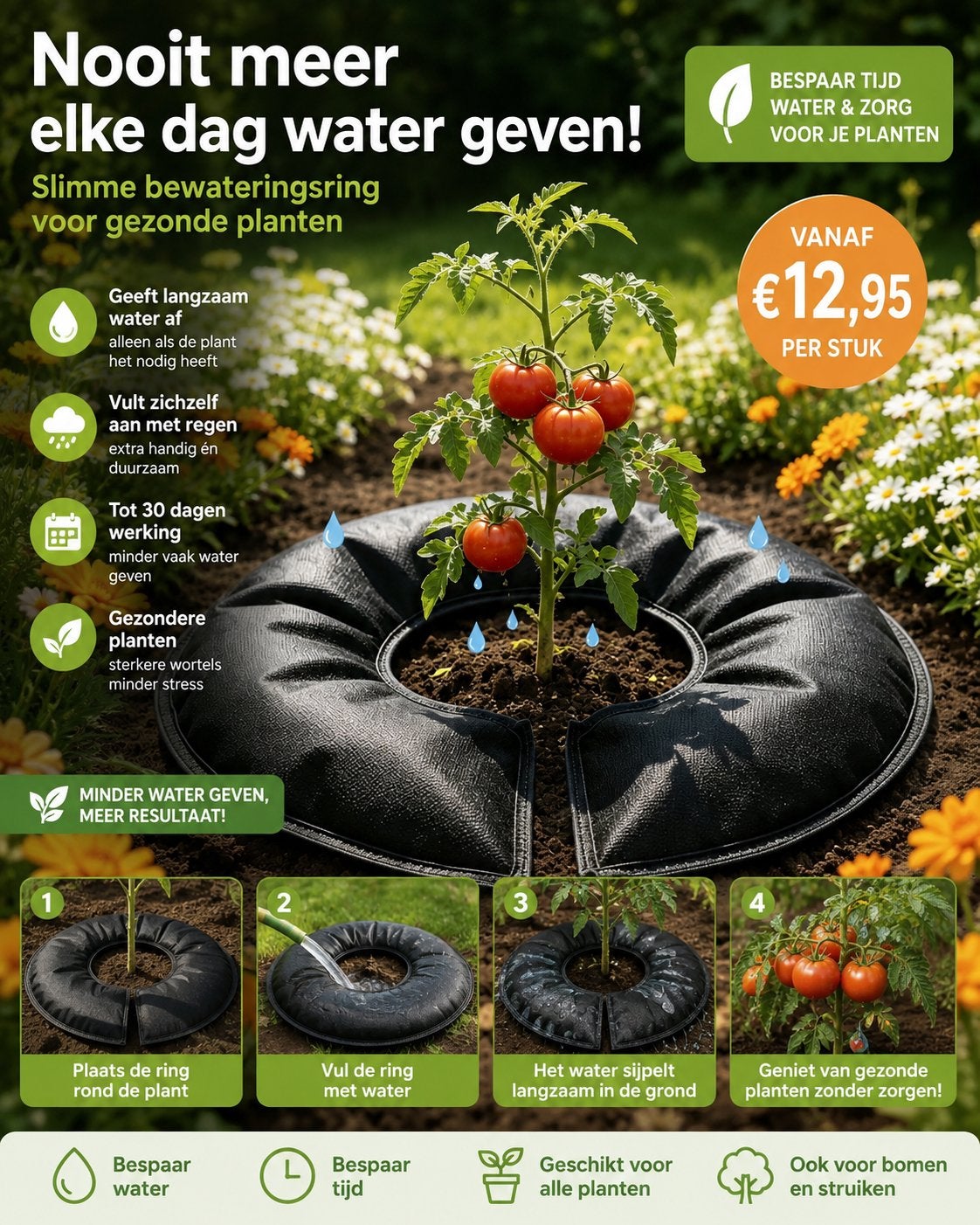 Slimme bewatering voor planten - automatisch water geven, Ophalen of Verzenden, Nieuw, Overige typen