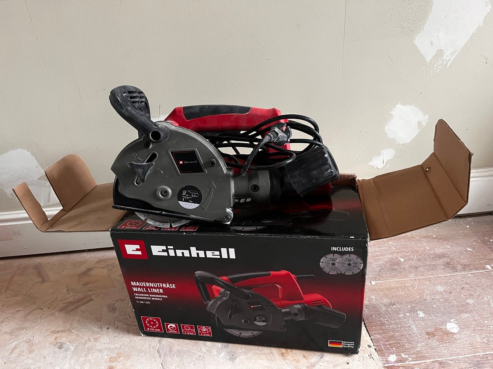 Einhell sleuvenfrees - Zo goed als nieuw, met garantie, Doe-het-zelf en Verbouw, Ophalen of Verzenden, Zo goed als nieuw, Elektrisch