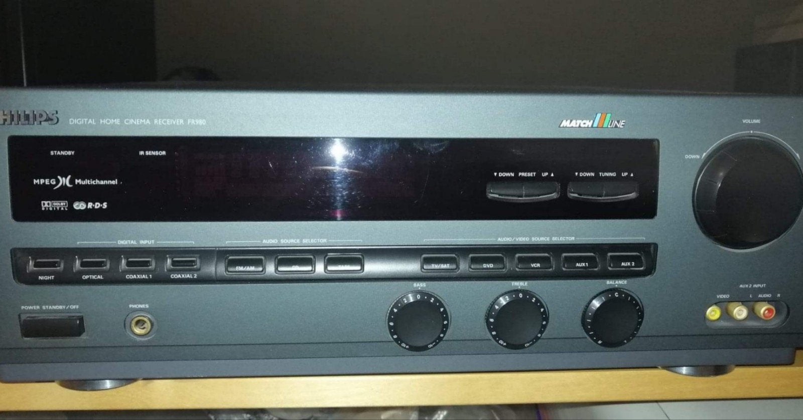 Philips multichannel receiver, Ophalen of Verzenden, Zo goed als nieuw, Overige merken