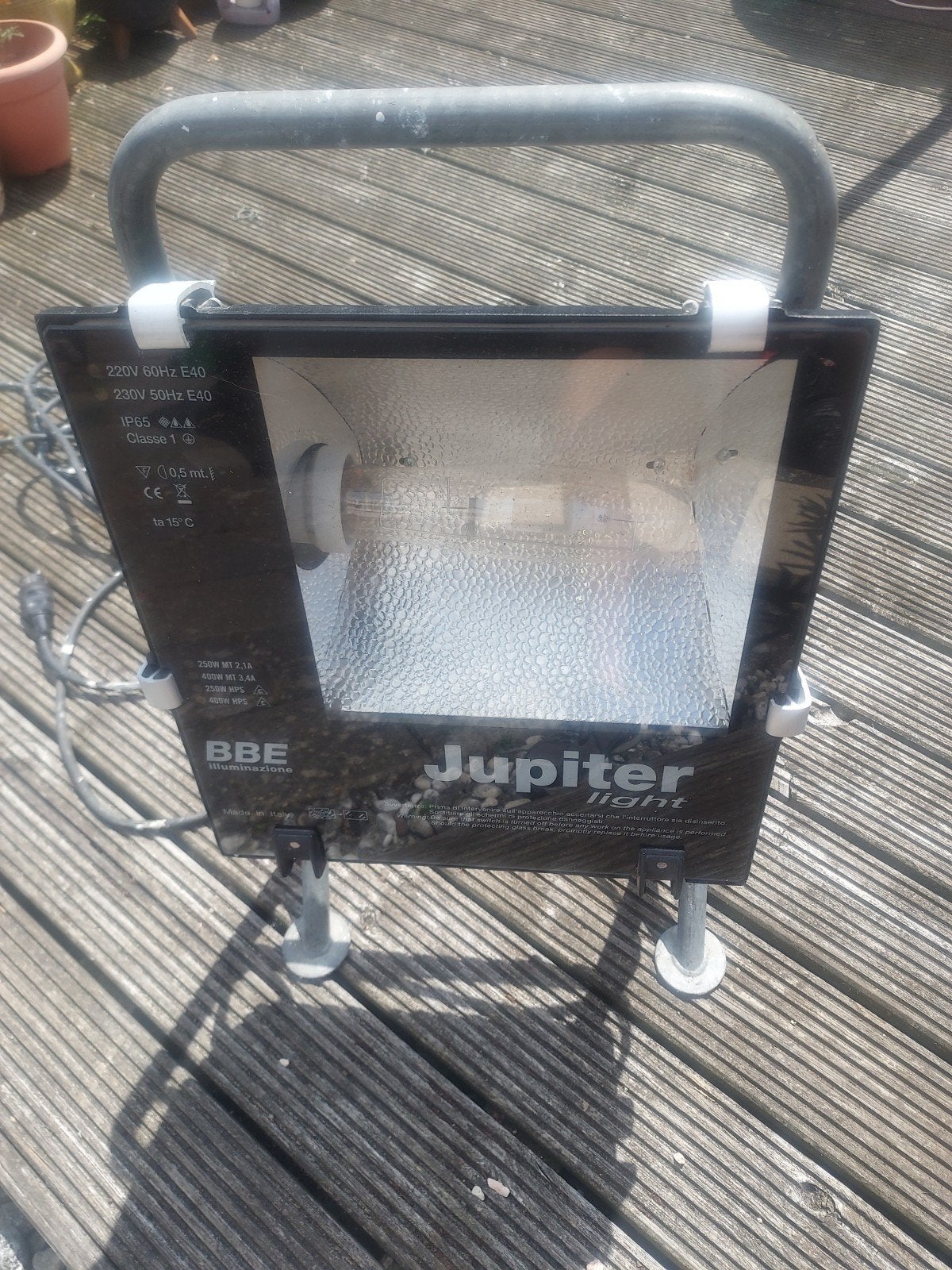 Jupiter Light bouwlamp met statief, Ophalen of Verzenden