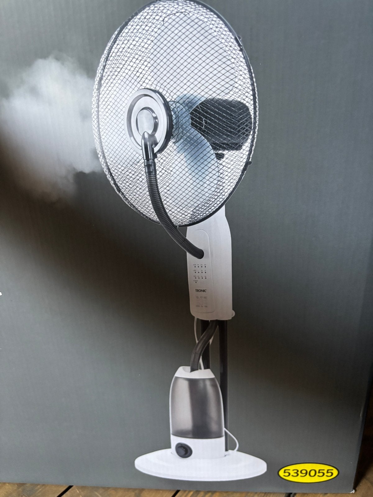 Tronic Ventilator met vernevelaar en afstandsbediening, Ophalen, Ventilator met afstandsbediening, Nieuw, Statiefventilator
