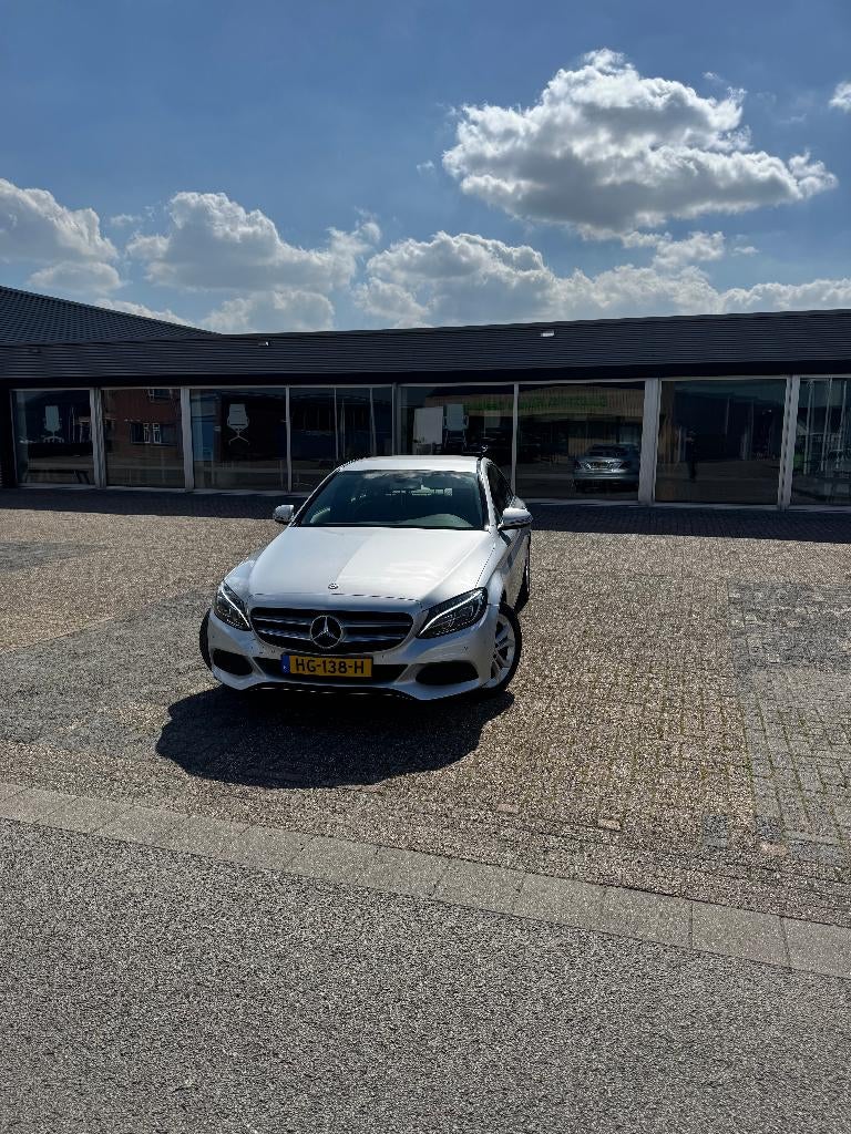 Mercedes-Benz C-Klasse C220 CDI 2.1 125KW Aut7 2015 Grijs, Auto's, Mercedes-Benz, Automaat, Achterwielaandrijving, 1800 kg, 4 cilinders