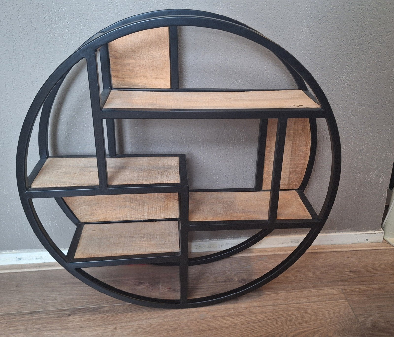 te koop wandrek van mangohout, Ophalen