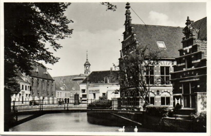 Amersfoort, Flehite Museum - gelopen 1945?, Ophalen of Verzenden, 1940 tot 1960, Gelopen, Utrecht