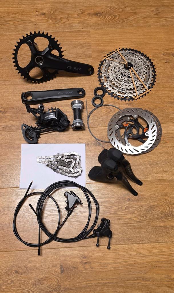 Shimano GRX 1x12 Speed Groepset 10-51 Gravelbike, Fietsen en Brommers, Fietsonderdelen, Ophalen of Verzenden, Gravelbike