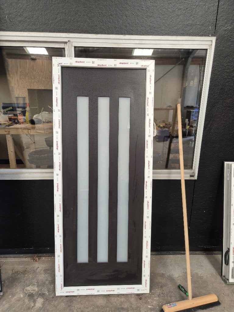 zwart kunstof deurpaneel nieuw!, Ophalen, Minder dan 80 cm, Minder dan 200 cm, Nieuw
