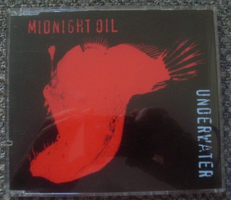 Midnight Oil - Underwater (5 track CD-single), Gebruikt, Ophalen of Verzenden, Rock en Metal, Promo