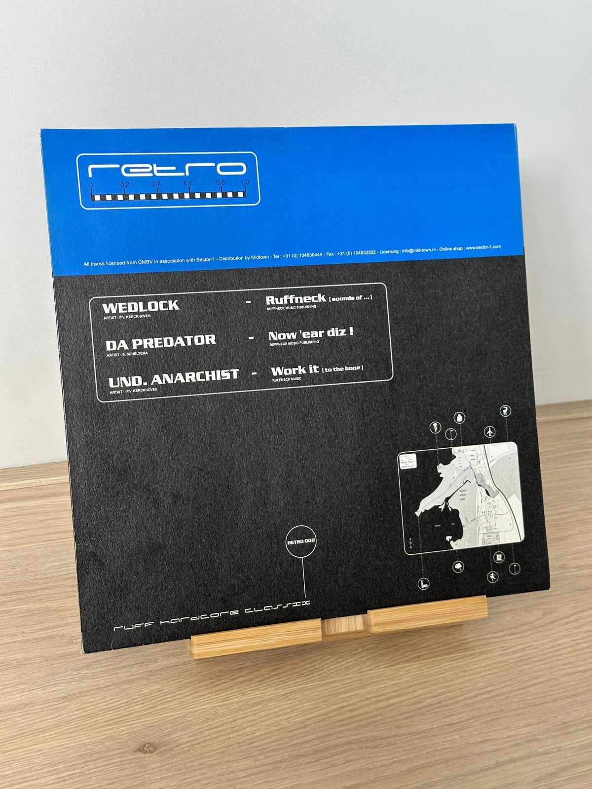 Retro 002 - Wedlock, Ruffneck, Da Predator, Und. Anarchist, Gebruikt, Hardcore, Ophalen of Verzenden, EP