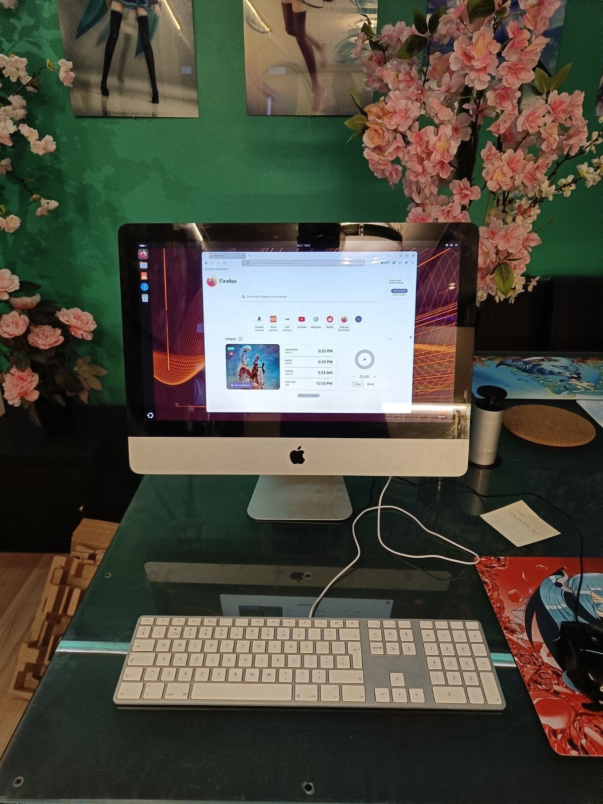 iMac 2010 met Ubuntu, 8GB RAM, 250GB opslag en wifi, Ophalen, Gebruikt, 2 tot 3 Ghz, IMac