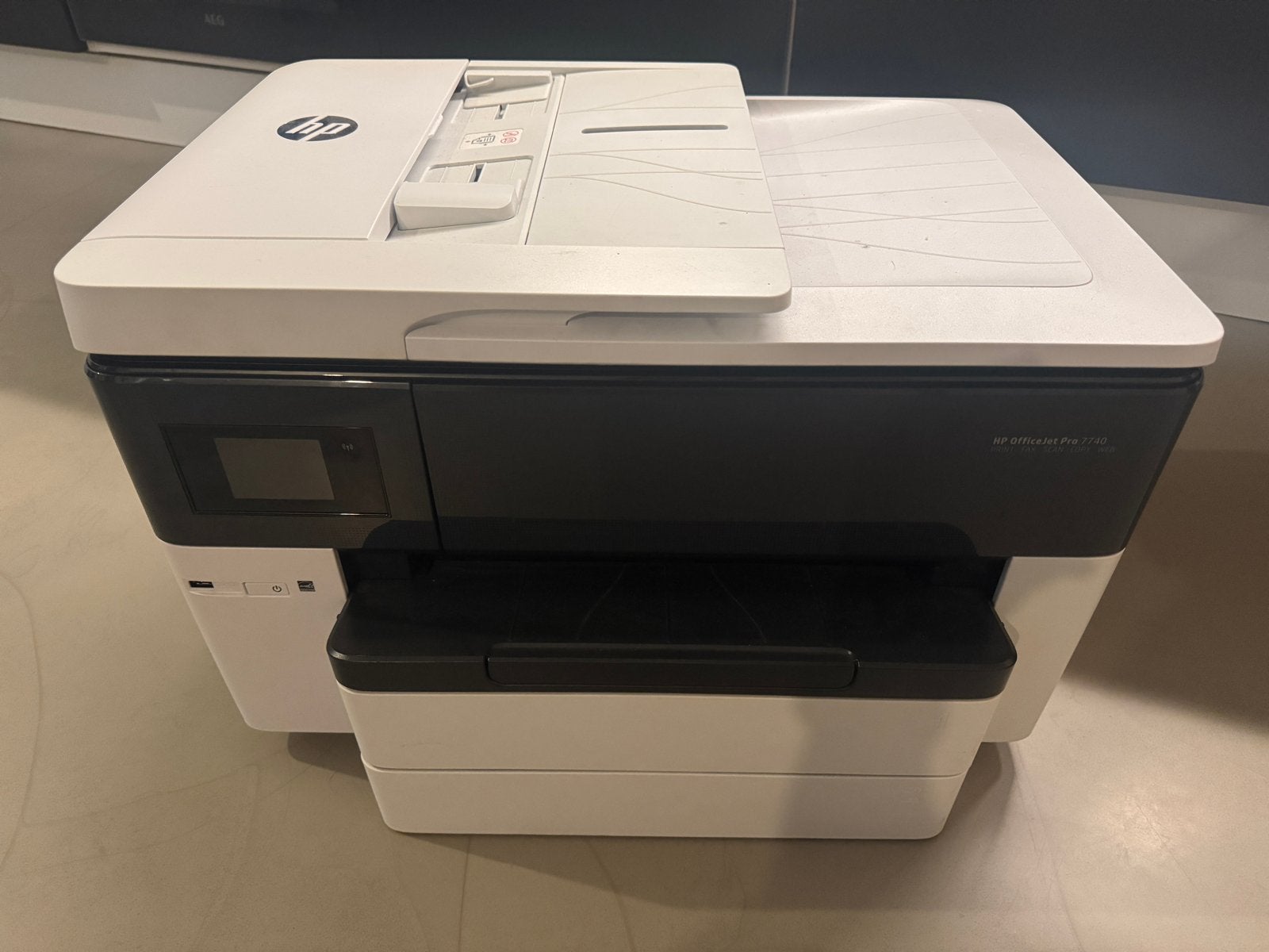 Gratis HP OfficeJet Pro 7740 All-in-One printer, Computers en Software, Printers, Ophalen, Gebruikt, Inkjetprinter, All-in-one