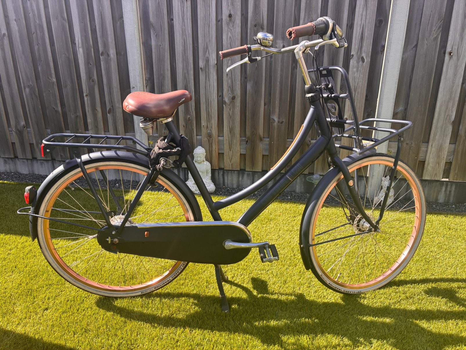 Zeer nette degelijke Cortina Transporter U4 damesfiets, Ophalen, Zo goed als nieuw, Versnellingen