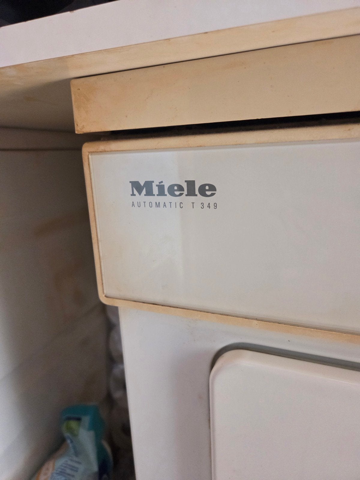 Miele T 349 Luchtafvoer Wasdroger - Gebruikt, Ophalen, 6 tot 8 kg, Gebruikt, Luchtafvoer