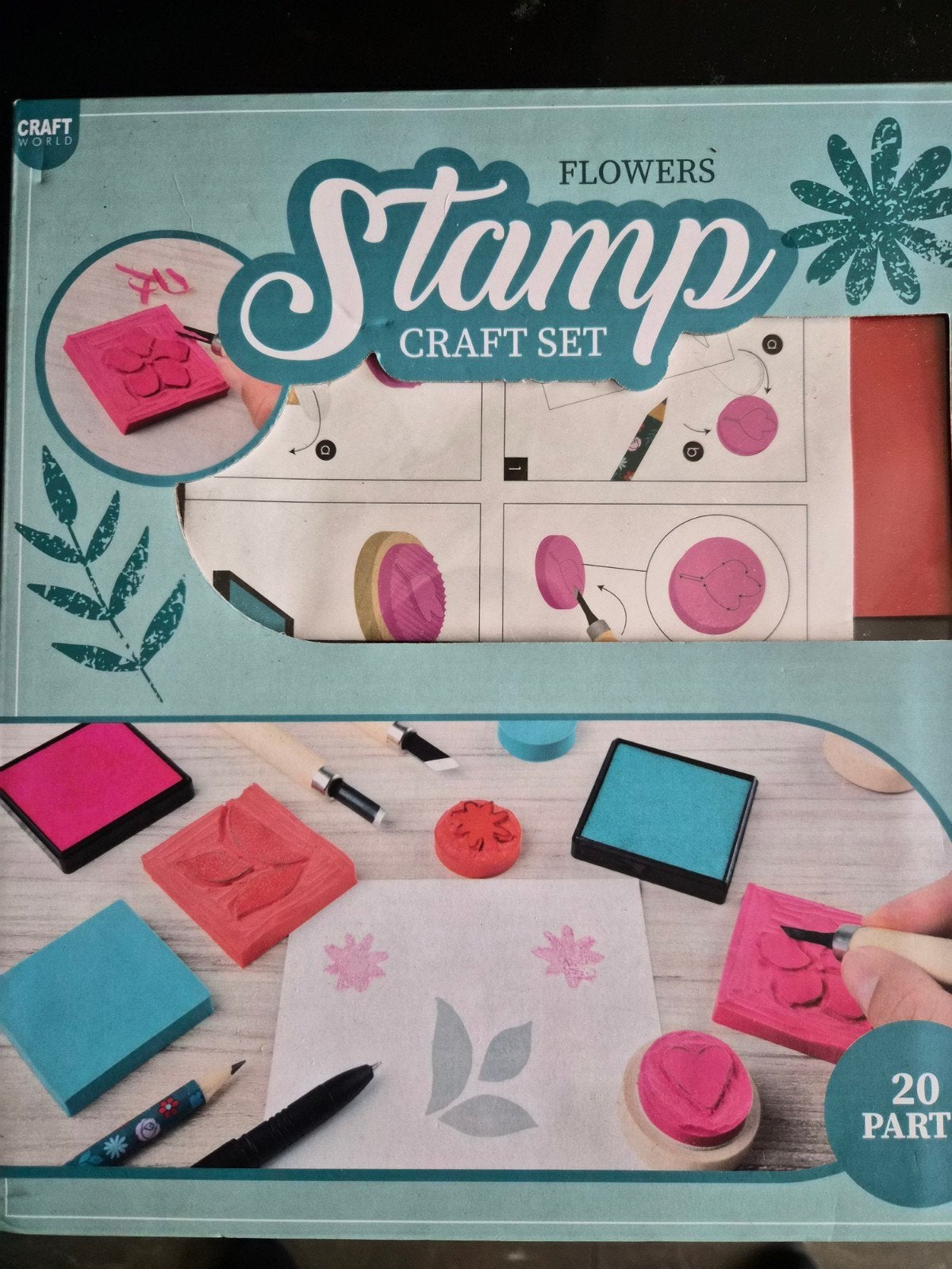 Stamp craft set, Hobby en Vrije tijd, Gezelschapsspellen | Kaartspellen, Ophalen of Verzenden