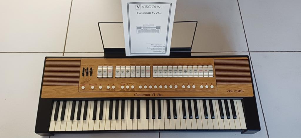 Viscount Cantorum VI Plus orgel (draagbaar), Muziek en Instrumenten, Orgels, Ophalen, Gebruikt, 1 klavier, Orgel