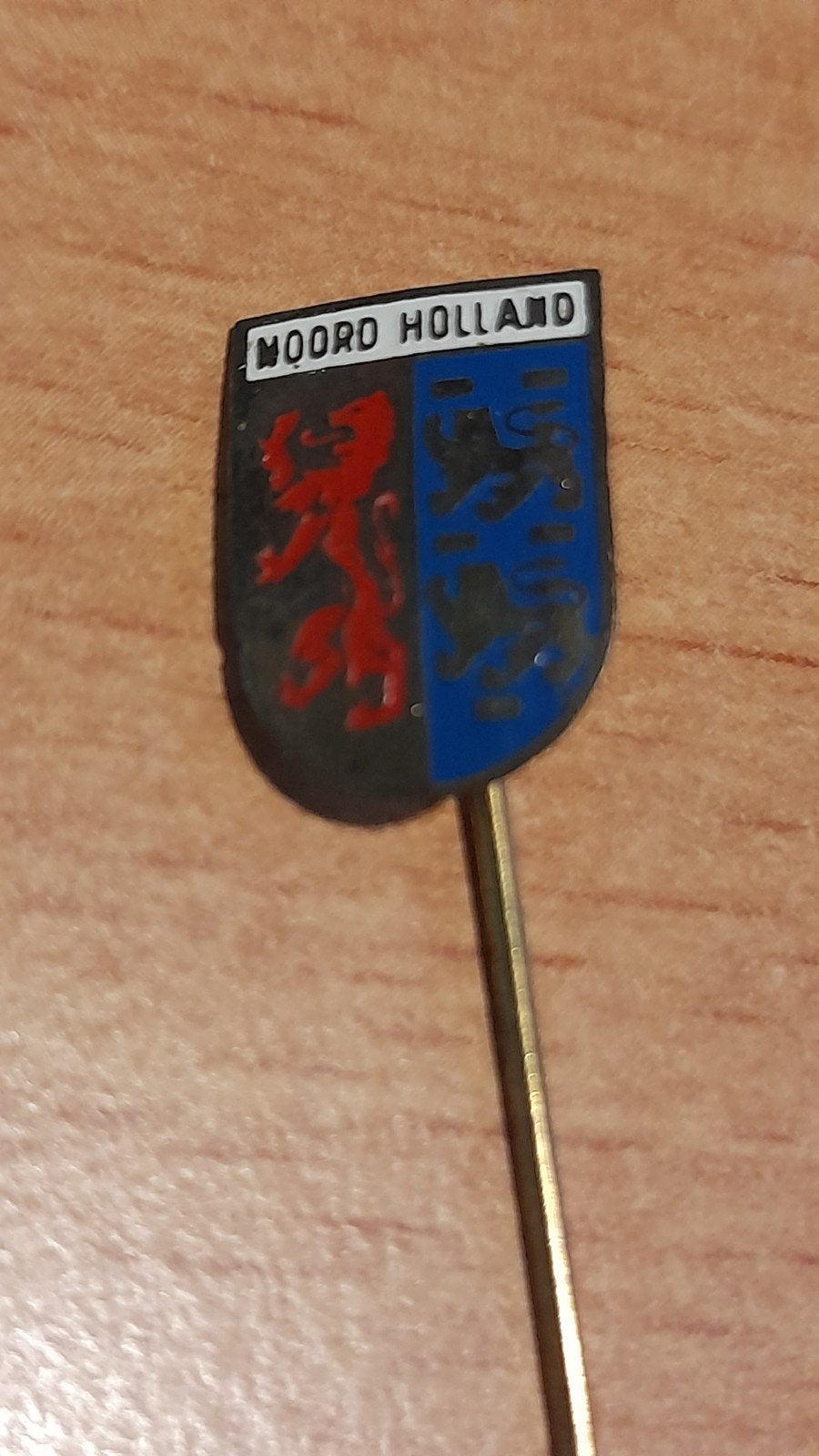 Speldje Noord-Holland Wapen - Vintage Pin, Verzenden, Gebruikt