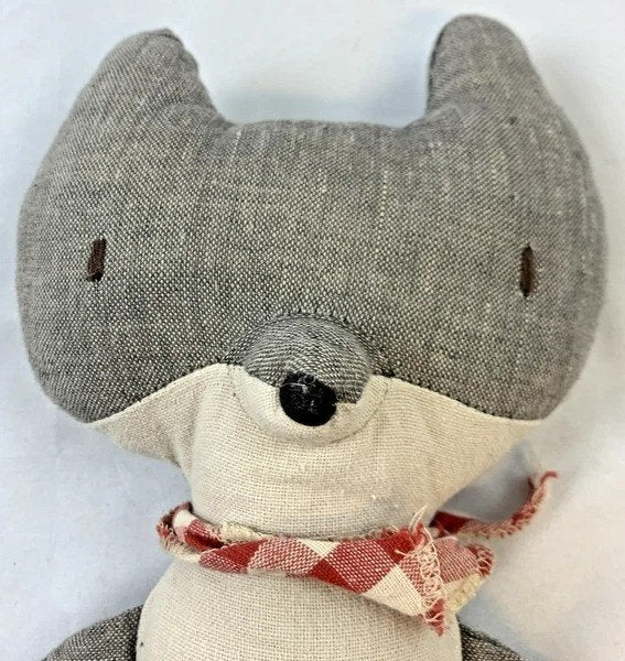 Maileg Stoffen Wolf Grijs Wit met Sjaal 32cm Knuffel katoen, Kinderen en Baby's, Speelgoed | Knuffels en Pluche, Coolsingel 104, 3011 AG Rotterdam, Netherlands