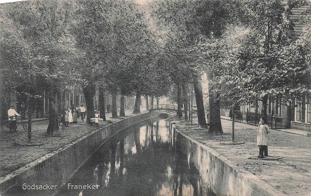 703-029-013 Godsacker Franeker, Verzenden, Voor 1920, Friesland