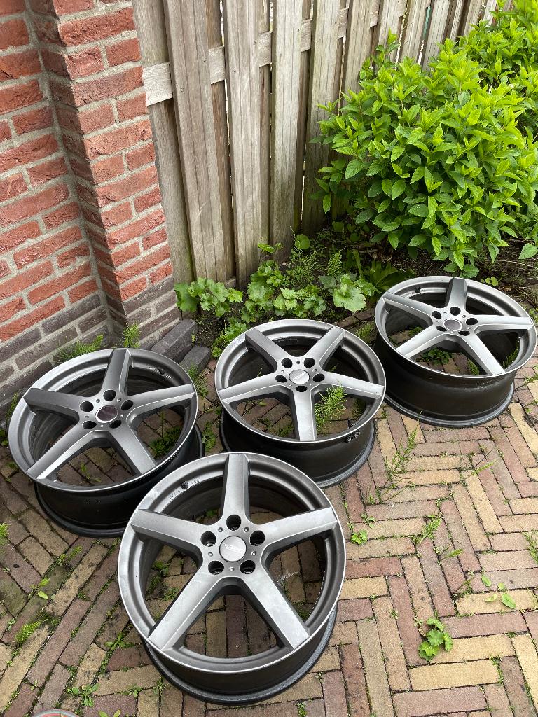 lexus velgen ES 300h met TMPS  en bouten zonder banden, Ophalen, 18 inch, Gebruikt, Banden en Velgen