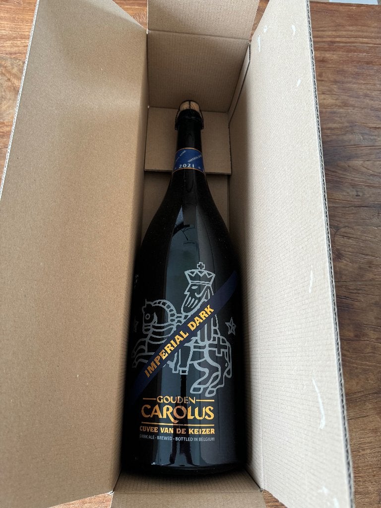 Gouden Carolus Imperial Dark 2021 XXL | 3 Liter Magnum, Verzamelen, Ophalen of Verzenden, Nieuw, Flesje(s), Overige merken