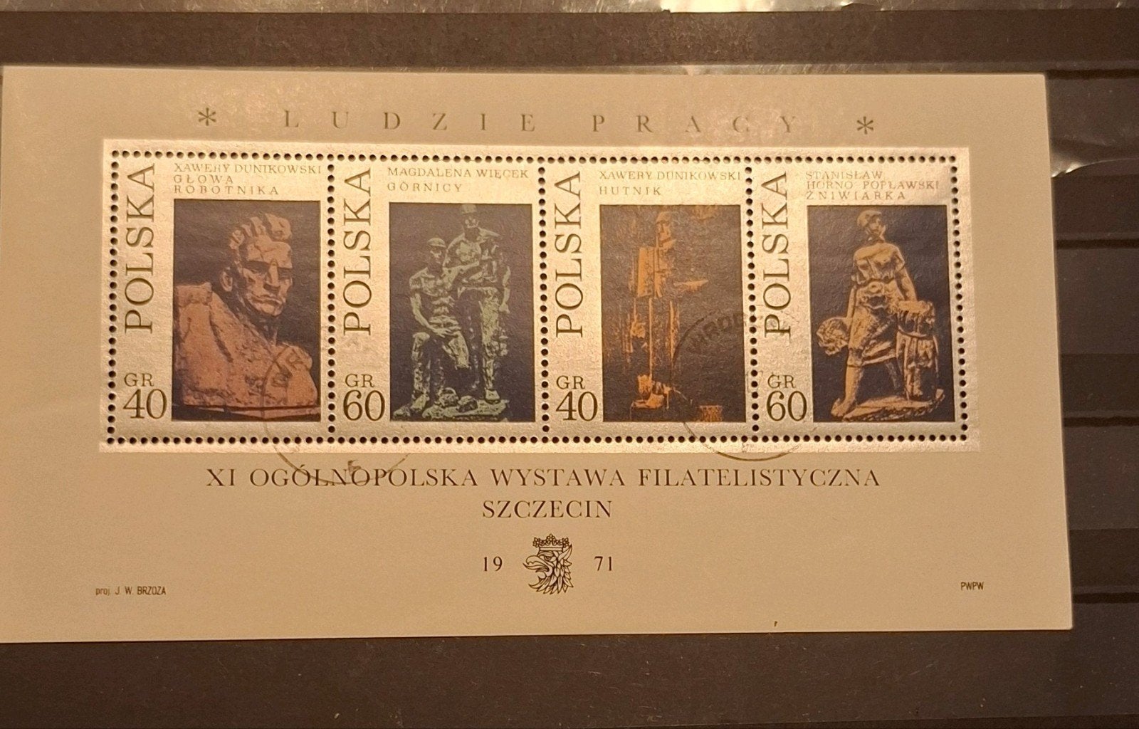 Polen Szczecin 1971  gestempeld, Ophalen of Verzenden, Polen, Gestempeld