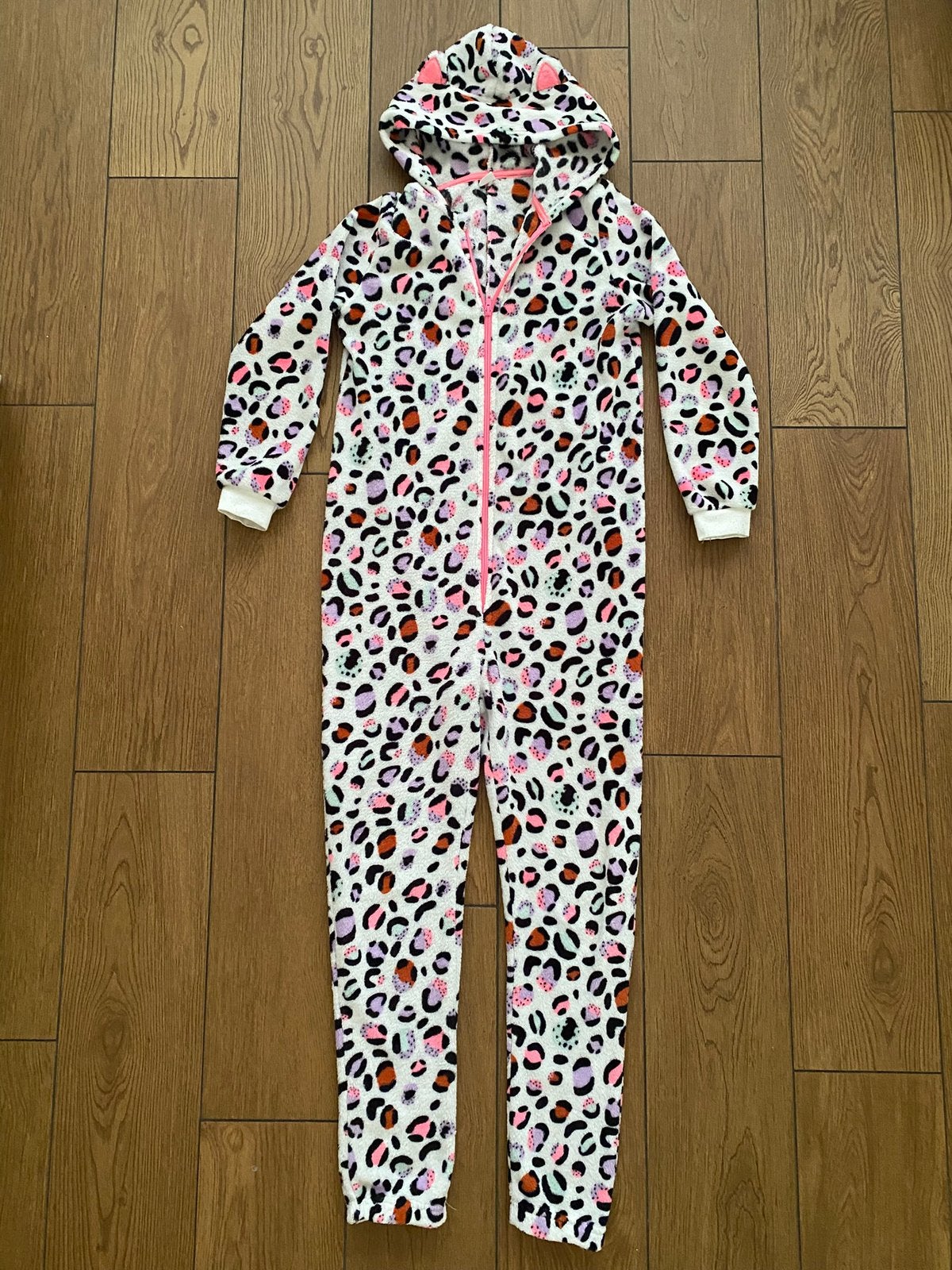 Onesie kleurige dierenprint mt 158-164, Kinderen en Baby's, Ophalen of Verzenden, Zo goed als nieuw, Meisje, Overige typen