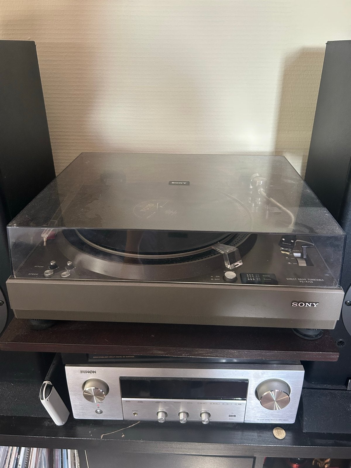 Sony PS-4750 Direct Drive Platenspeler - Goede staat, Ophalen, Gebruikt, Platenspeler, Sony