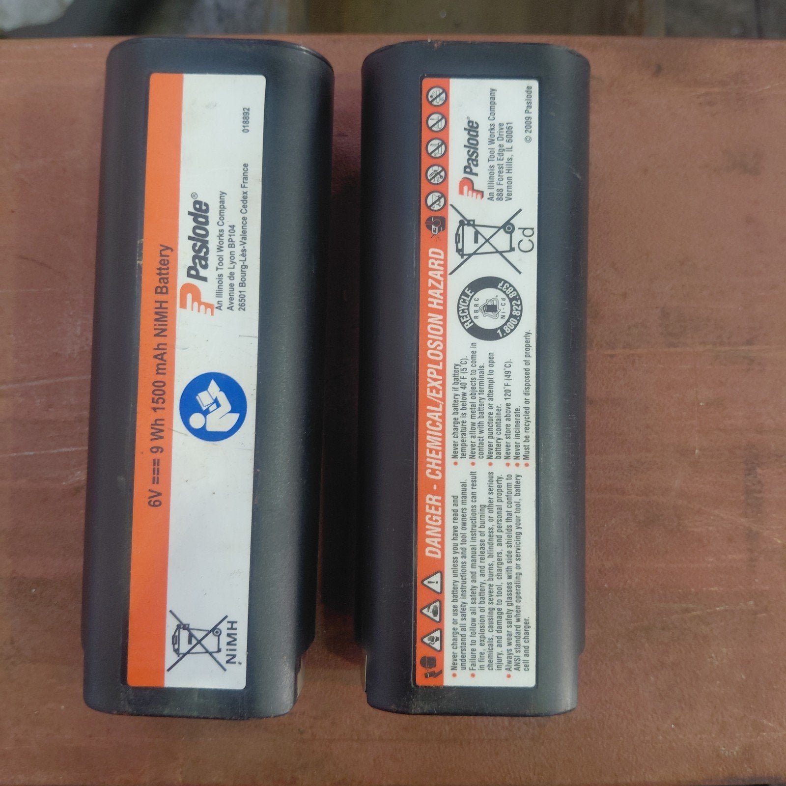 paslode 6v batterij, Ophalen of Verzenden, Nieuw, Oplaadbaar