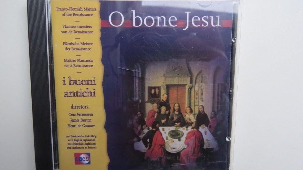 Cd: O bone Jesu, Vlaamse meesters van de Renaissance, LBCD, Ophalen of Verzenden, Classicisme, Zo goed als nieuw, Kamermuziek