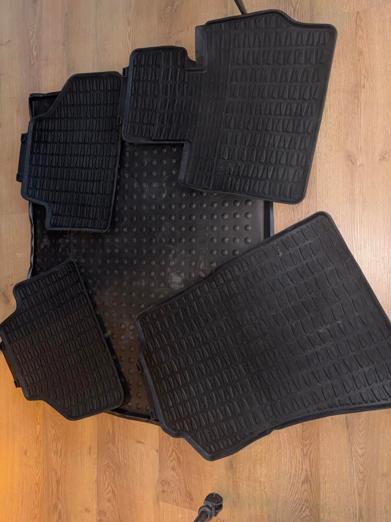 Rubberen vloermattenset en kofferbakmat BMW X3 /  X4, Gebruikt, Bmw, Bmw, Bmw