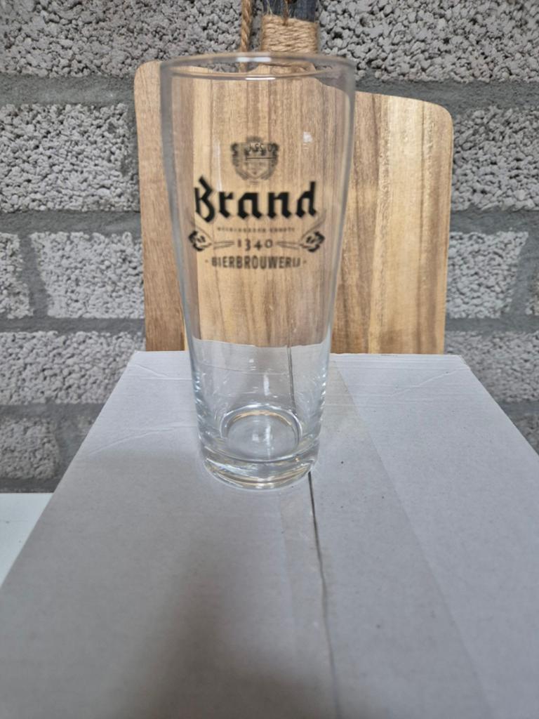 Brand fluit 22 cl - 12 stuks in doos, Verzamelen, Biermerken, Glas of Glazen, Brand, Nieuw, Ophalen of Verzenden