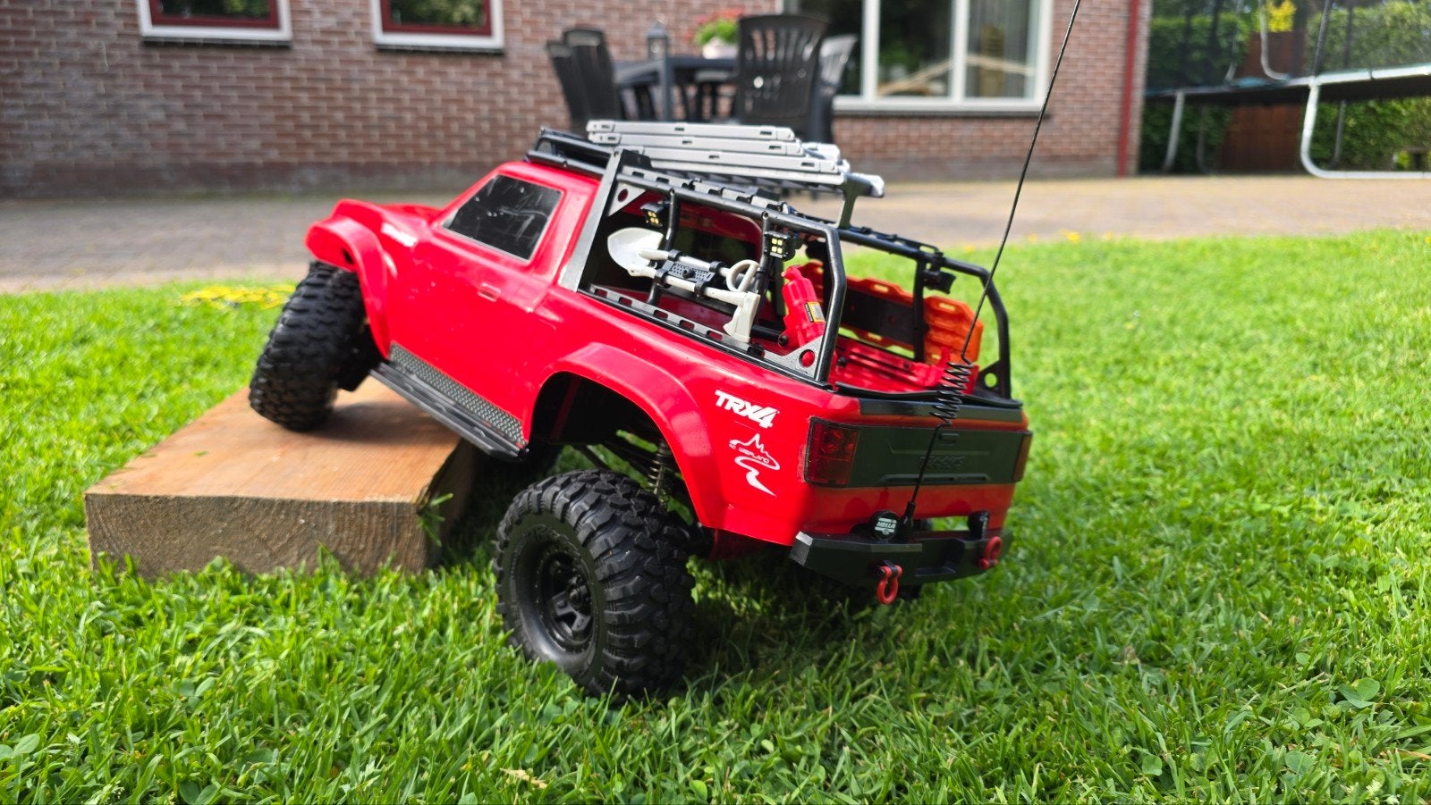 Traxxas TRX-4 Sport

Voorzien van diverse extra's, ready!, Hobby en Vrije tijd, Elektro, Auto offroad, Ophalen of Verzenden, Zo goed als nieuw