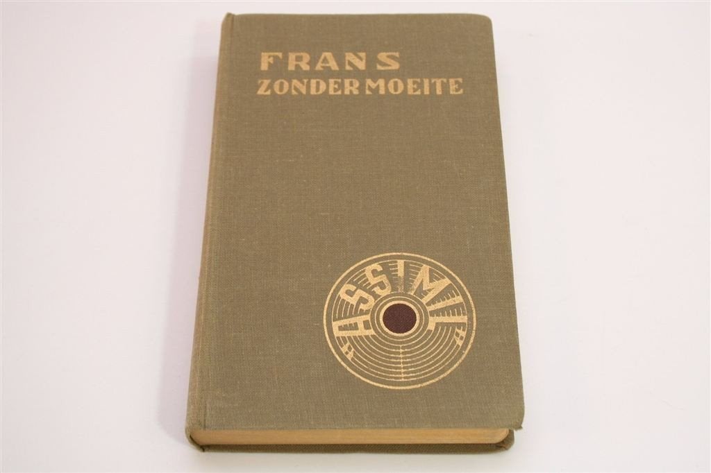 Frans Zonder Moeite — Vintage Taalcursus Assimil [1952], Ophalen of Verzenden, Gelezen