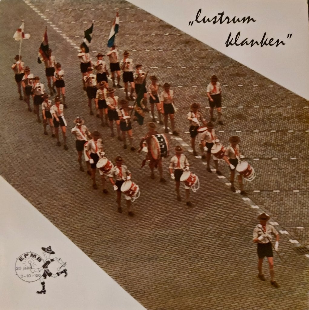 Grammofoonplaat "LUSTRUM KLANKEN" Enschedese Padvindersband, Verzamelen, Ophalen of Verzenden, Gebruikt, Overige typen