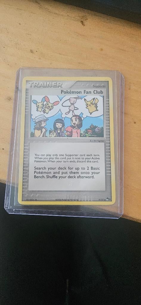 Pokémon Fan Club (POP4 9), Ophalen of Verzenden, Zo goed als nieuw, Losse kaart