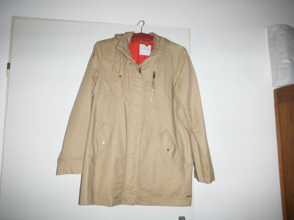 dames jas Rino Pelle, Ophalen, Beige, Maat 42/44 (L), Zo goed als nieuw