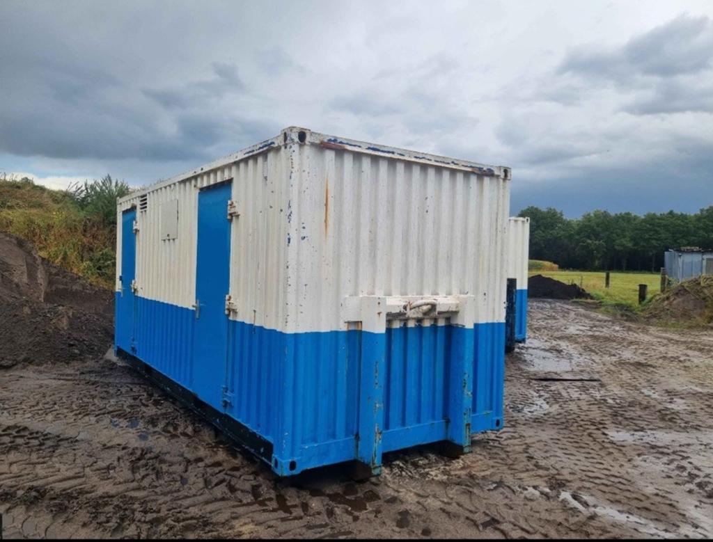20 ft werkplaats container haakarm, Ophalen of Verzenden