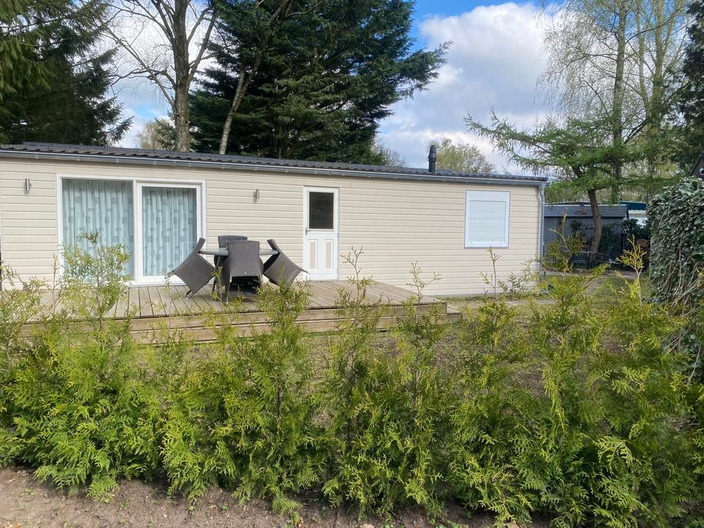 Ruim Chalet te koop op eigen grond, Vakantie, Vakantiehuizen | Nederland, Gelderland en Veluwe, Chalet, Bungalow of Caravan, Landelijk