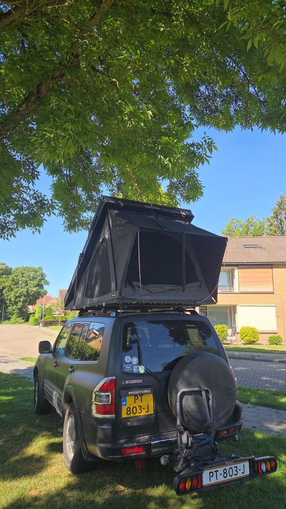 Daktent hardtop iKamper duo optioneel met zonnepaneel, Caravans en Kamperen, Ophalen, Nieuw, Tot en met 2